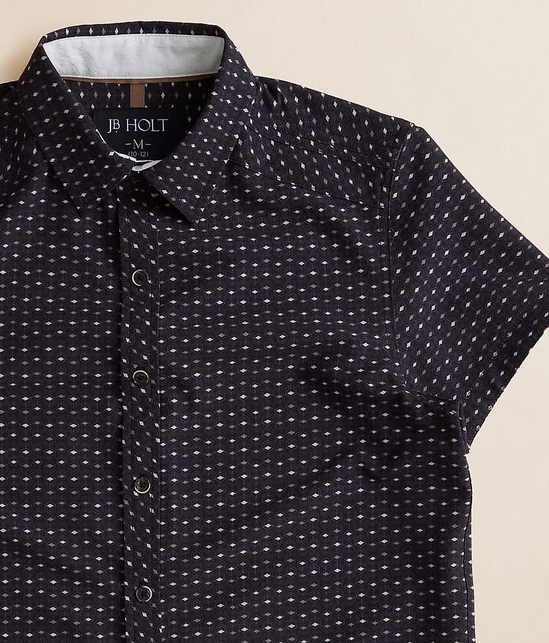Boys - Geo Performance Stretch Shirt
