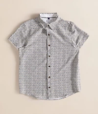 Boys - Herringbone Stretch Shirt