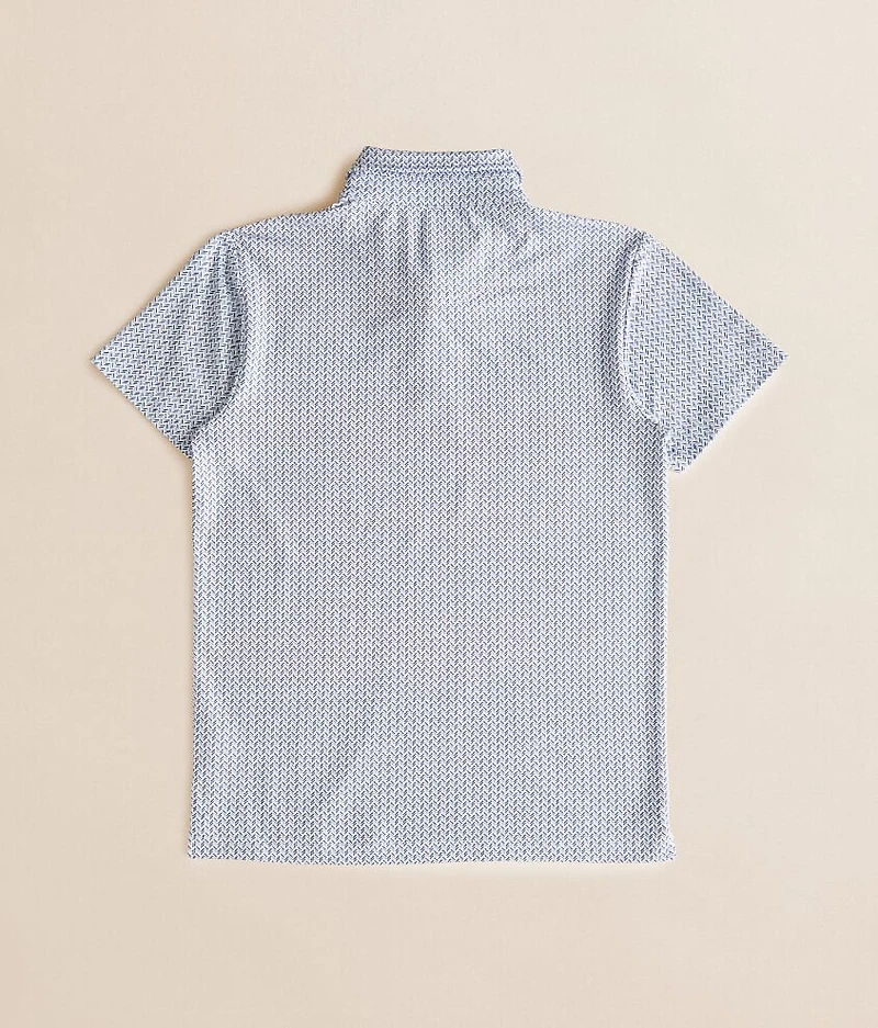 Boys - Striped Performance Polo