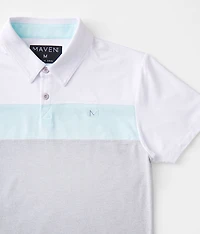 Boys - Striped Performance Polo