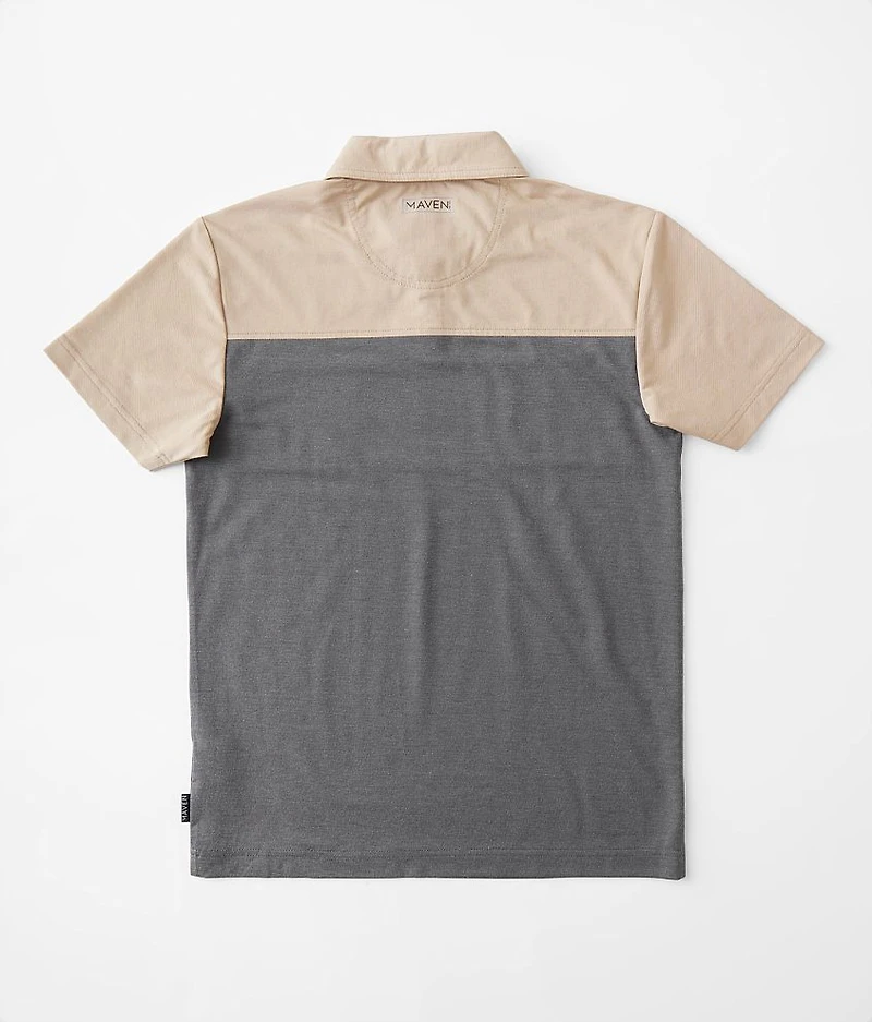 Boys - Striped Performance Polo