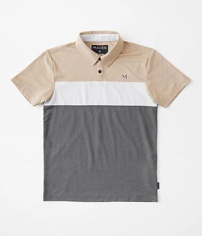 Boys - Striped Performance Polo