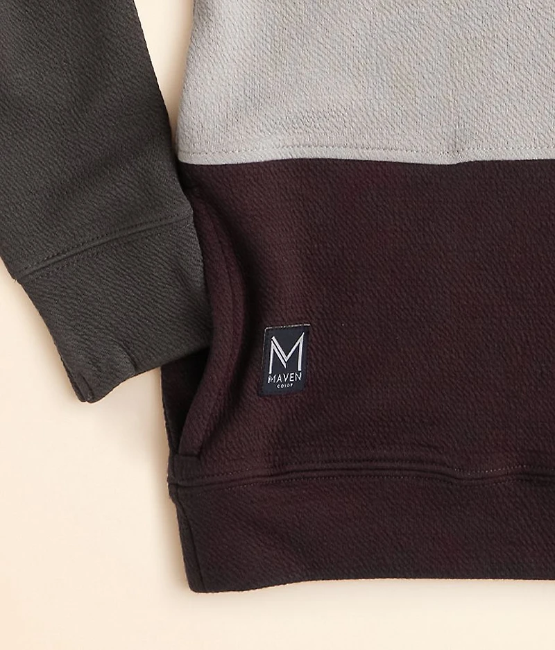Boys - Tri Blocked Hoodie