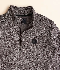 Boys - Marled Quarter Zip Sweater