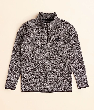 Boys - Marled Quarter Zip Sweater
