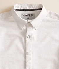 Boys - Textured Performance Stretch Shirt