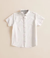 Boys - Textured Performance Stretch Shirt