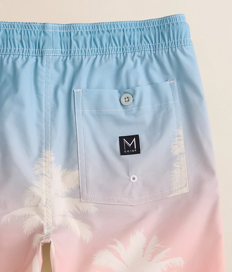 Boys - Tidal Palm Tree Stretch Swim Trunks