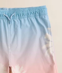 Boys - Tidal Palm Tree Stretch Swim Trunks