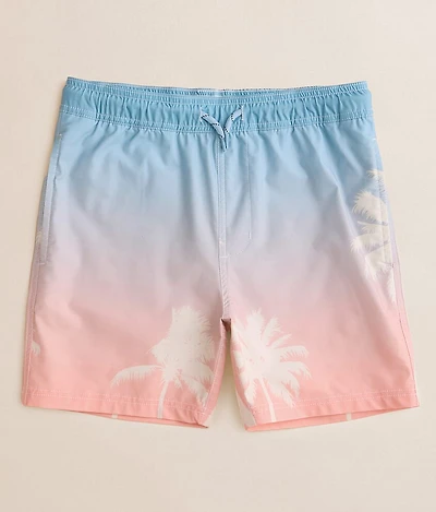 Boys - Tidal Palm Tree Stretch Swim Trunks