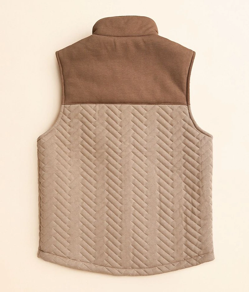 Boys - Color Block Quilted Vest