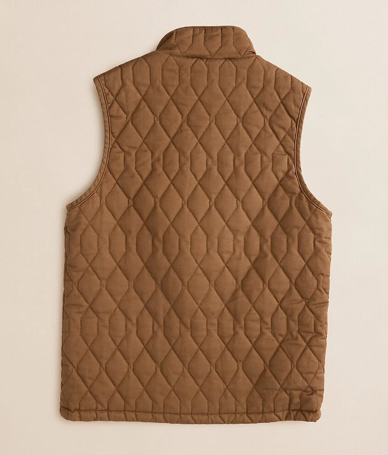 Boys - Tobacco Twill Vest