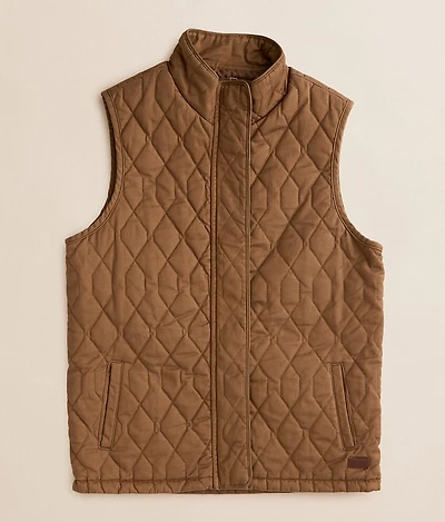Boys - Tobacco Twill Vest