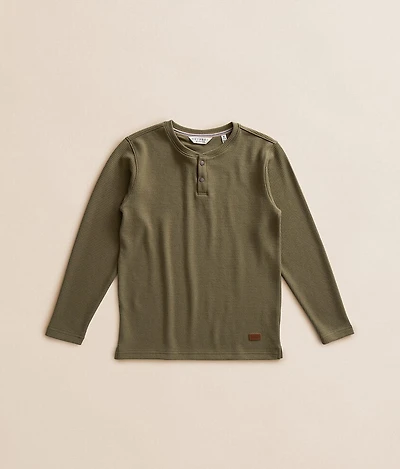 Boys - Textured Henley