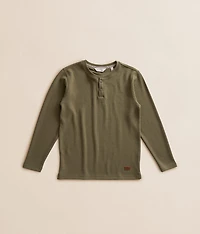 Boys - Textured Henley
