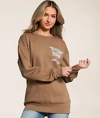 Good Vibes Only Oversized Pullover