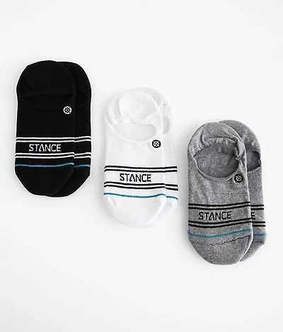 Basic 3 Pack Super Invisible Socks
