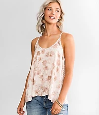 Watercolor Printed Tank Top
