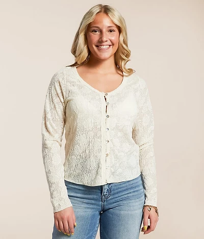 Floral Lace Top