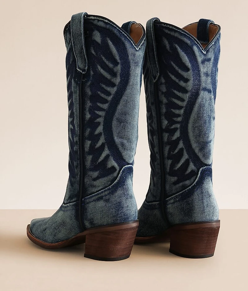 Albany Denim Western Boot