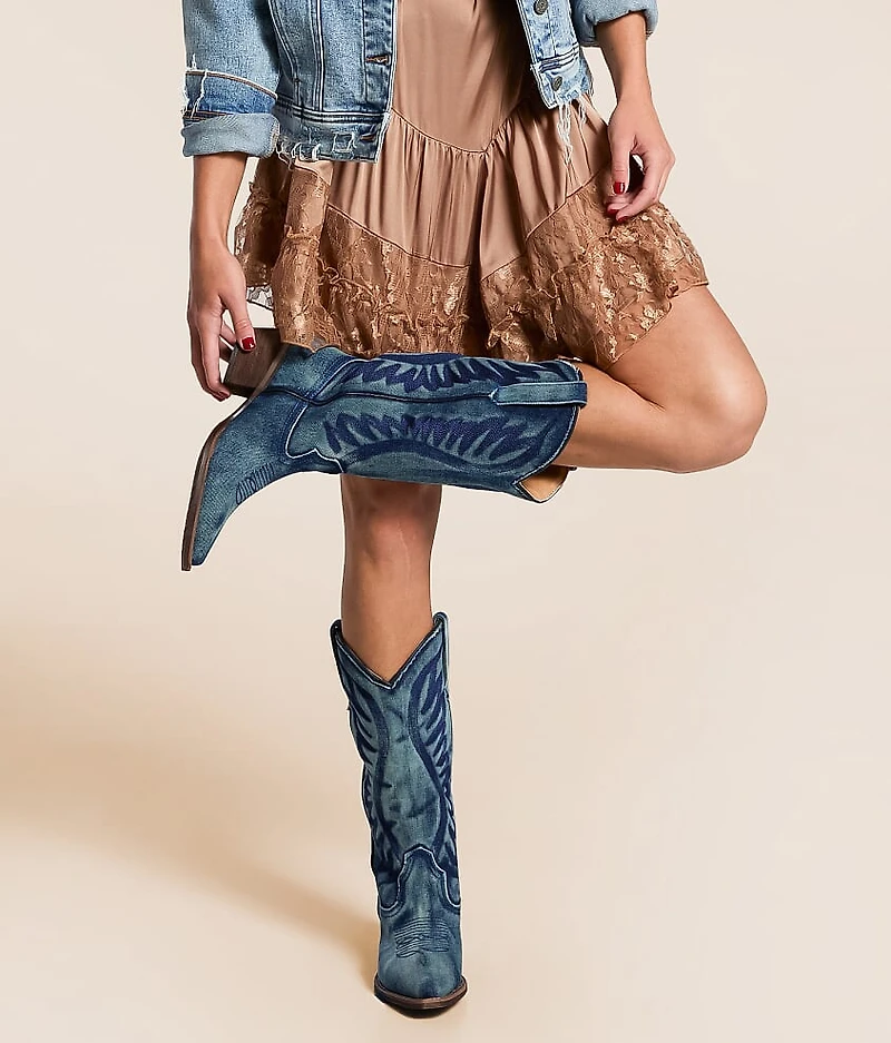 Albany Denim Western Boot