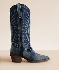 Albany Denim Western Boot
