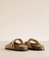 Atticus Cut-Out Leather Clog Shoe