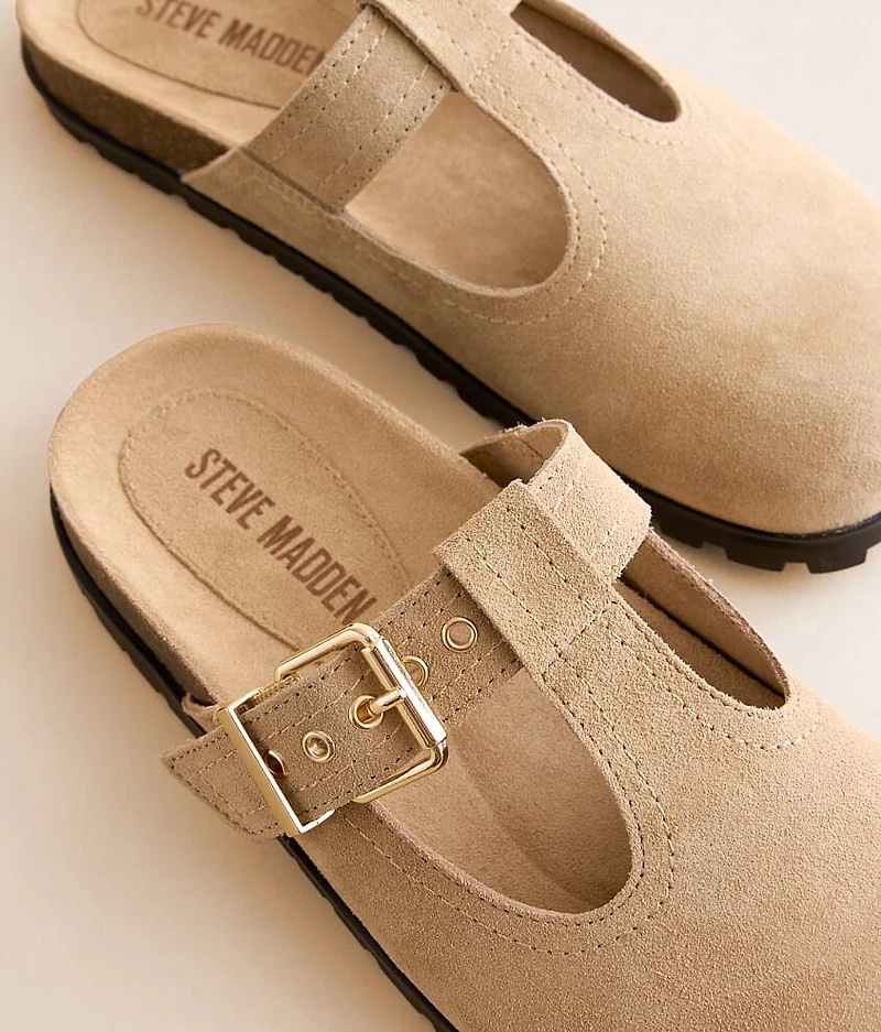 Atticus Cut-Out Leather Clog Shoe
