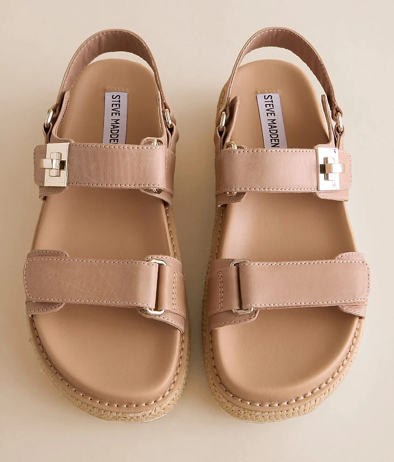 Bigmona Leather Flatform Sandal