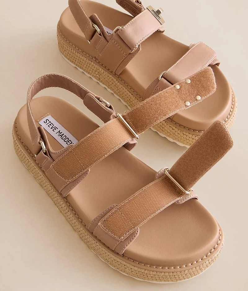 Bigmona Leather Flatform Sandal