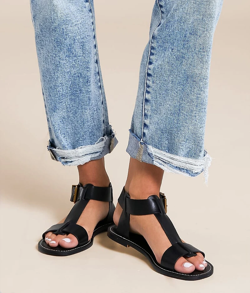 Brazinn Leather Gladiator Sandal