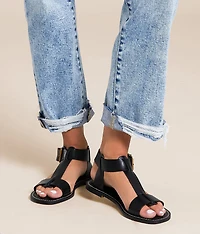Brazinn Leather Gladiator Sandal