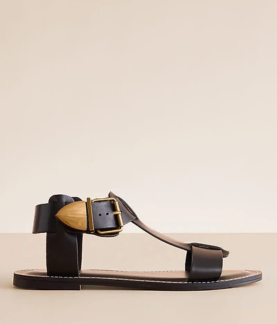 Brazinn Leather Gladiator Sandal