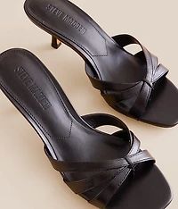 Cary Leather Heeled Sandal