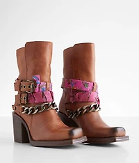 Cash Leather Ankle Boot