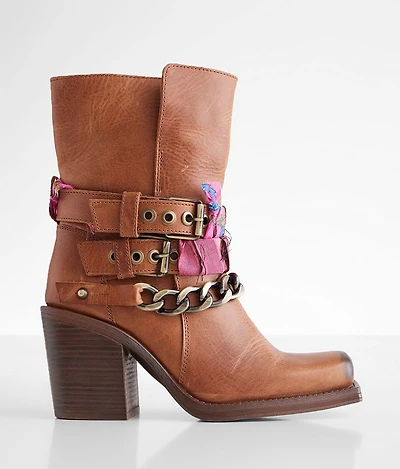 Cash Leather Ankle Boot