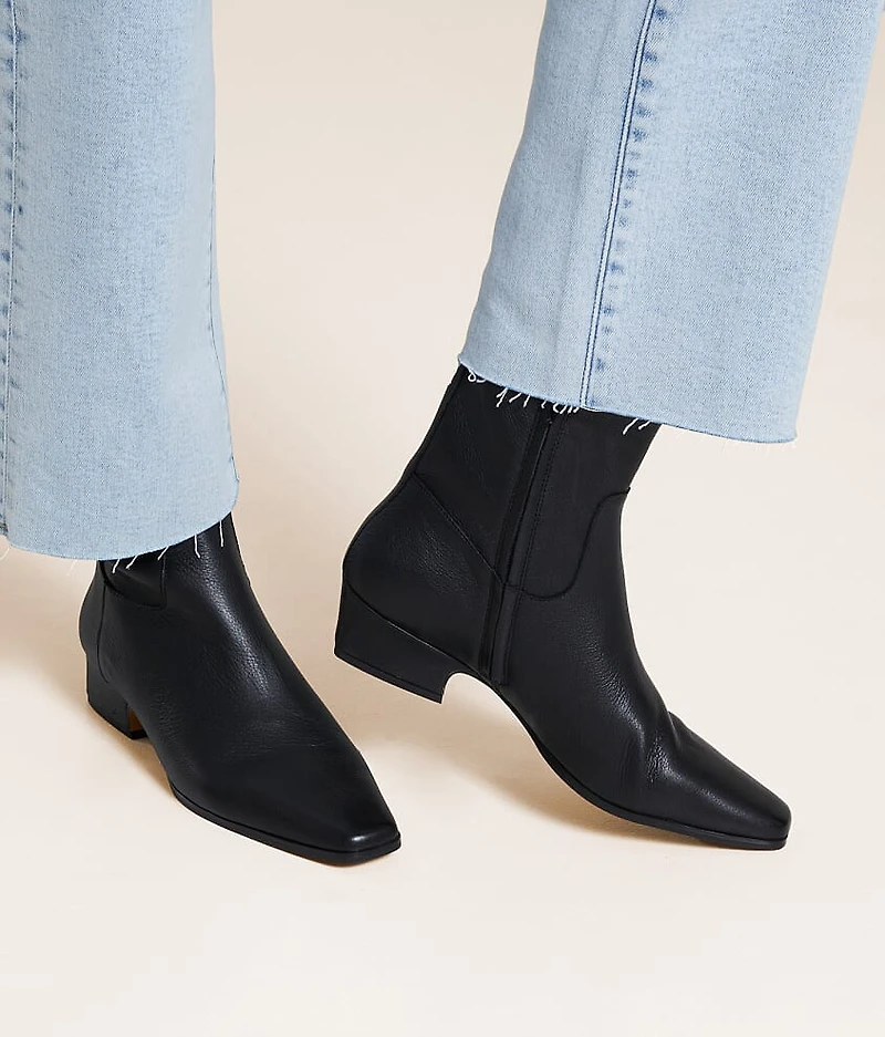 Dusty Low Heel Ankle Boot