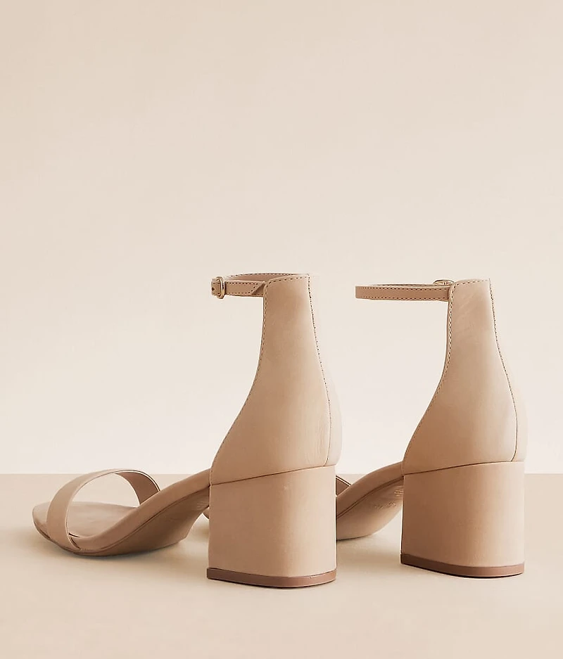 Irenee Heeled Leather Sandal