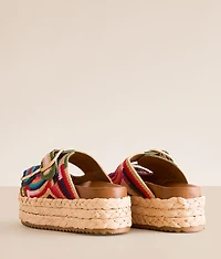 Klare Crochet Flatform Sandal