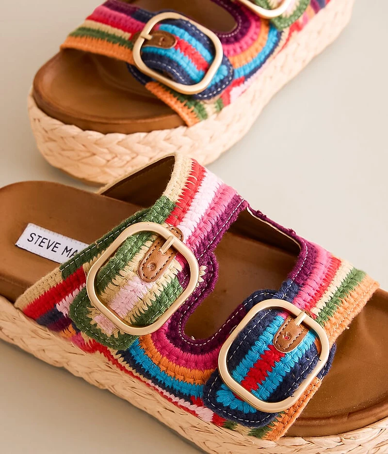Klare Crochet Flatform Sandal
