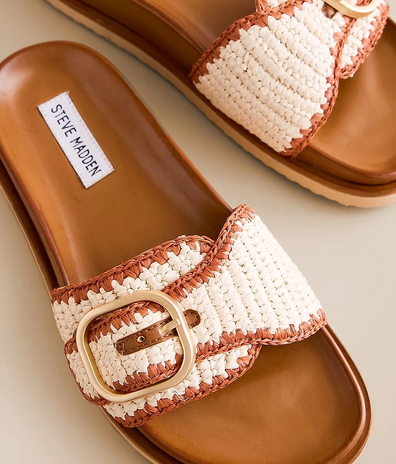 Memphis Raffia Sandal