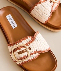 Memphis Raffia Sandal