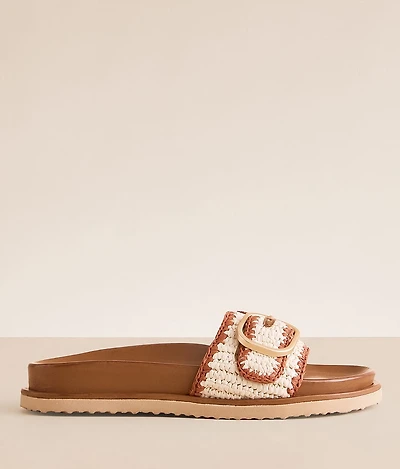 Memphis Raffia Sandal
