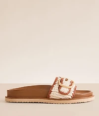 Memphis Raffia Sandal