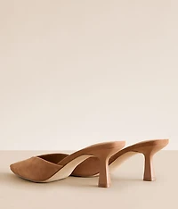 Mod Leather Heeled Shoe