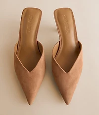 Mod Leather Heeled Shoe