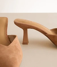 Mod Leather Heeled Shoe