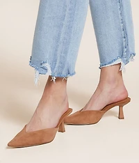 Mod Leather Heeled Shoe