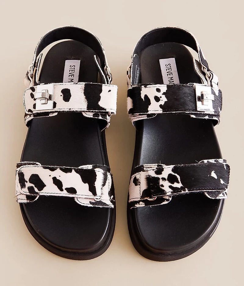 Mona Cow Print Sandal