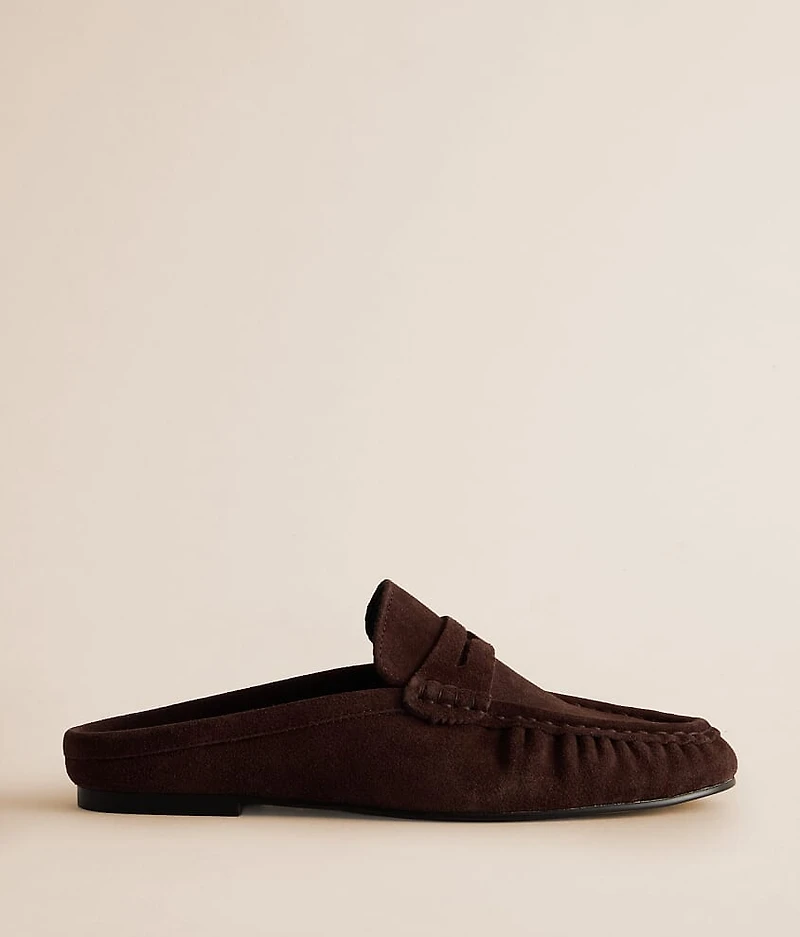 Rafe Suede Loafer Mule